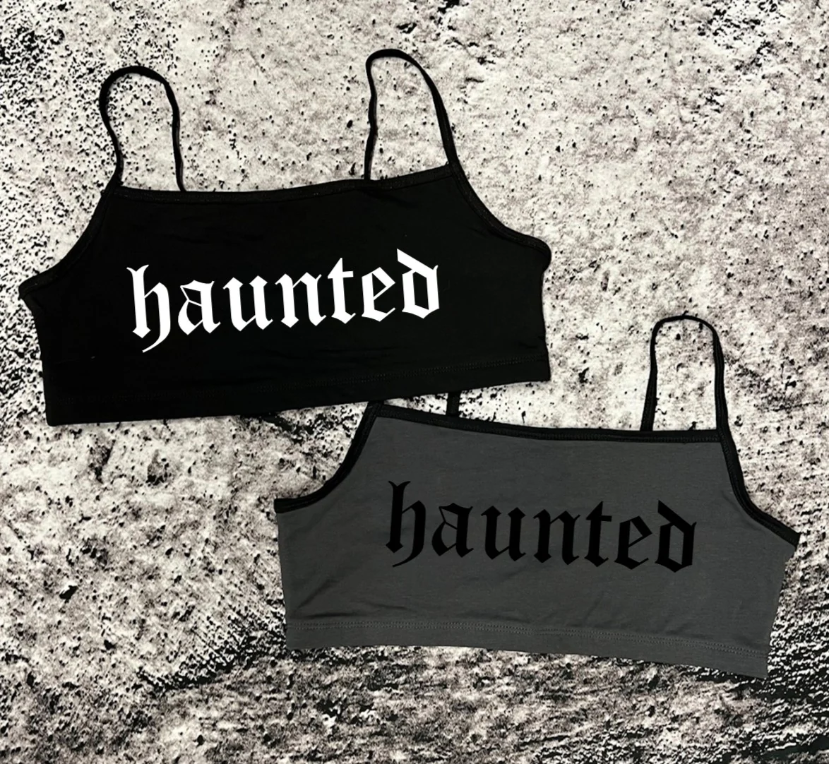 Bra Top - Haunted