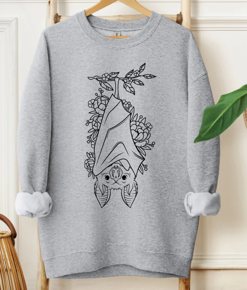 Fox & Fable - Floral Bat Pullover