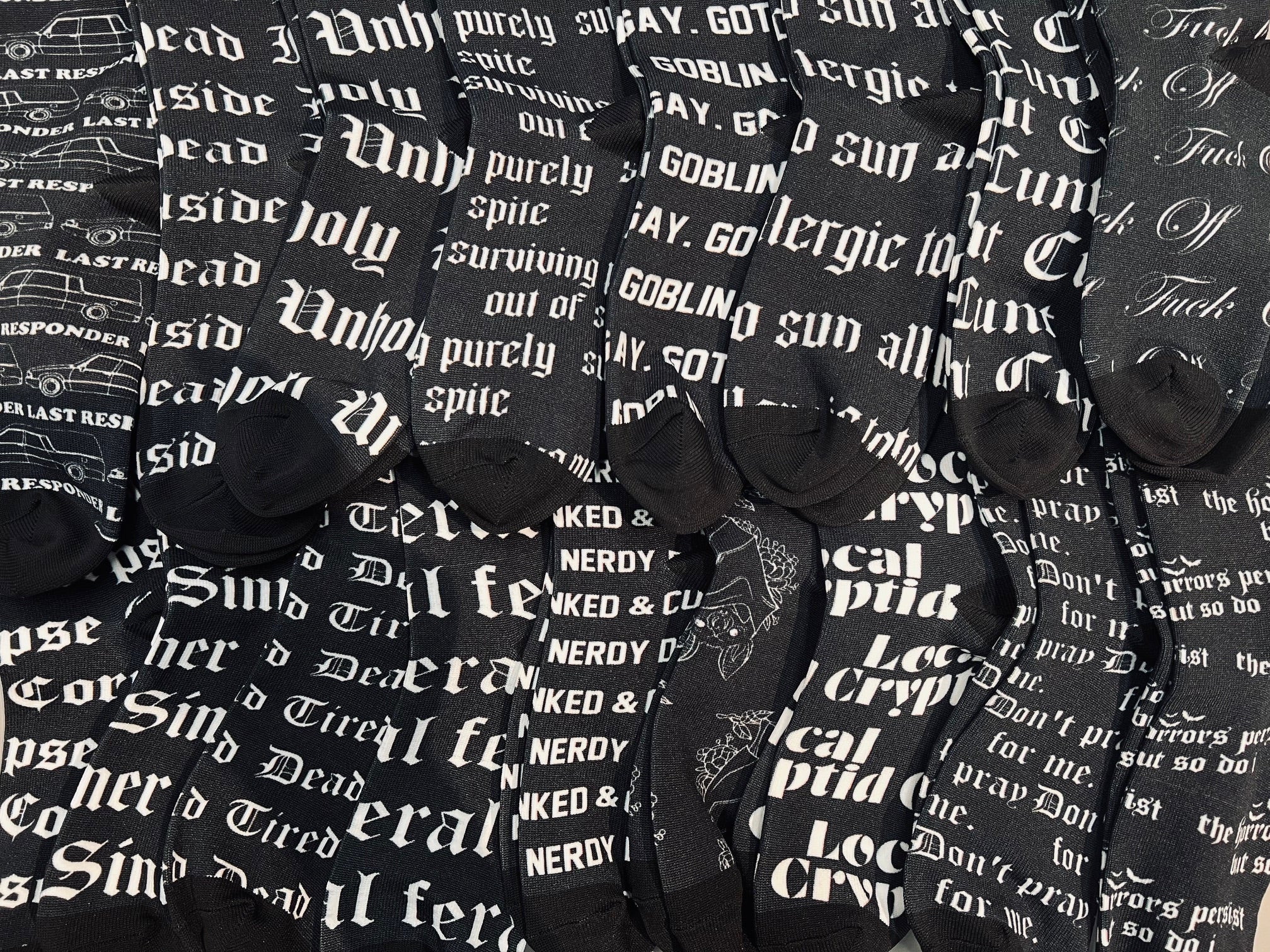 Novelty Socks - Don't pray for me - Ready To Ship - Image 2