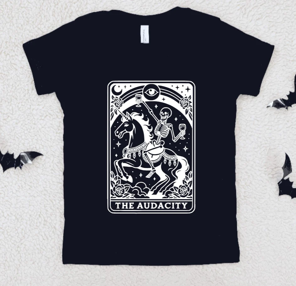 The Audacity Tarot - Available in T-Shirt, Pullover, Hoodie, Tank or Long Sleeve