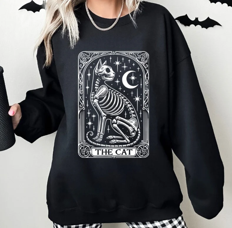 The Cat Tarot - Available in T-Shirt, Pullover, Hoodie, Tank or Long Sleeve
