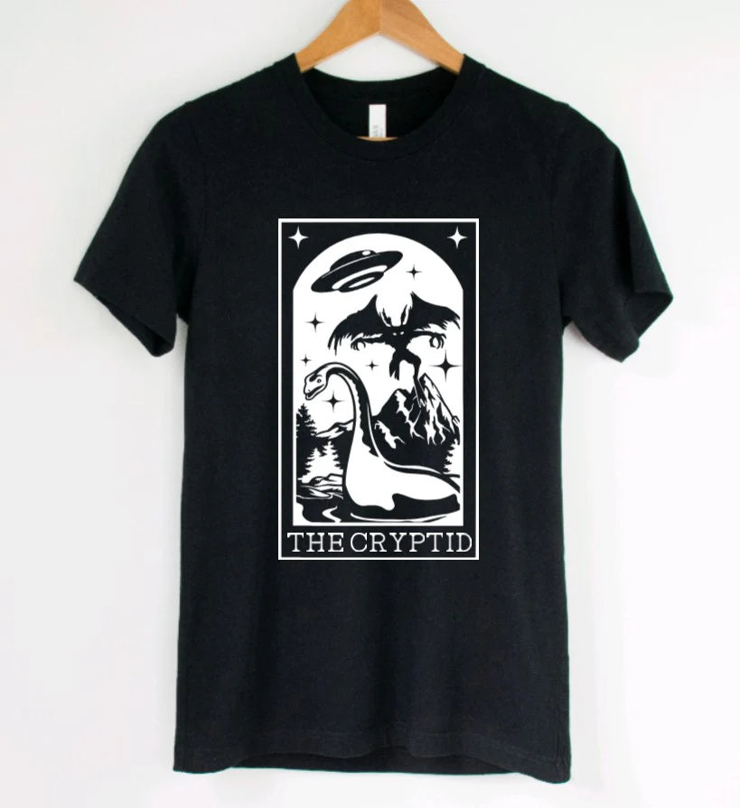 The Cryptid Tarot - Available in T-Shirt, Pullover, Hoodie, Tank or Long Sleeve