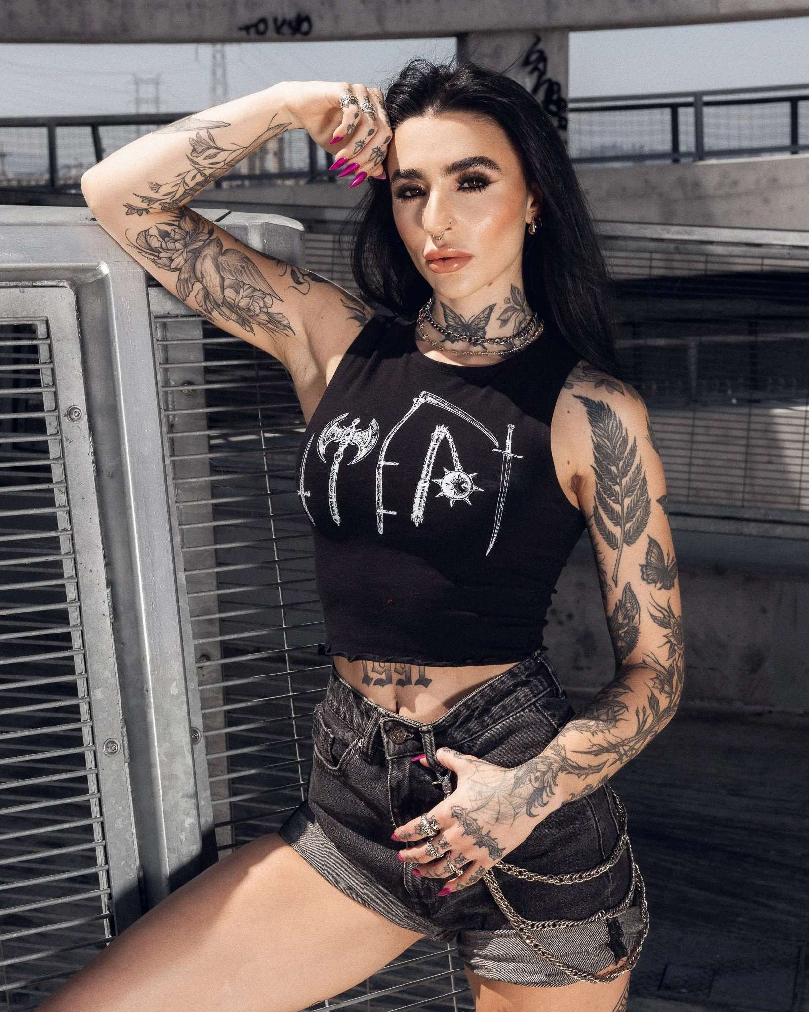 Van Helsing Crop Top - Image 2