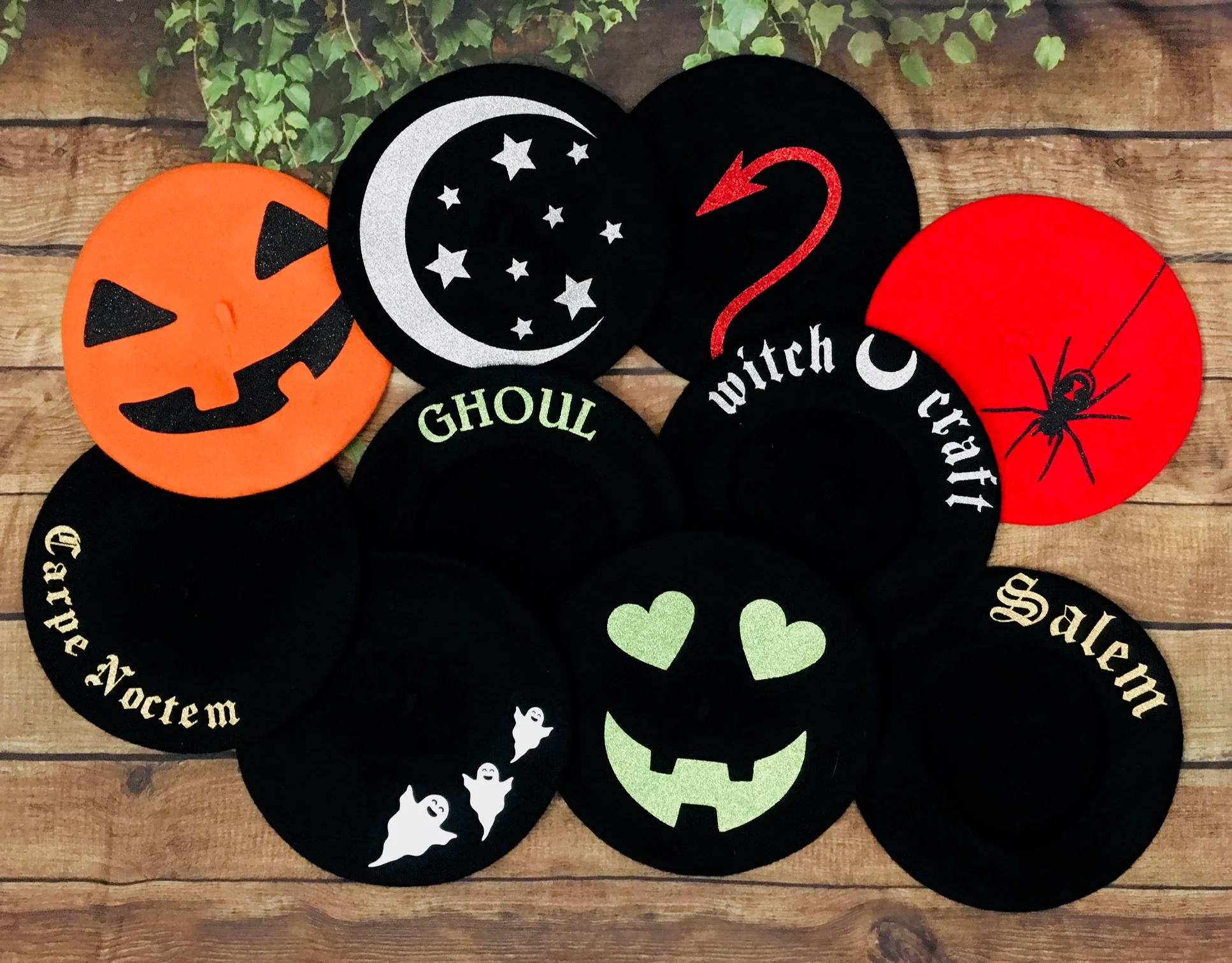 Vegan Beret - Devil - Image 2
