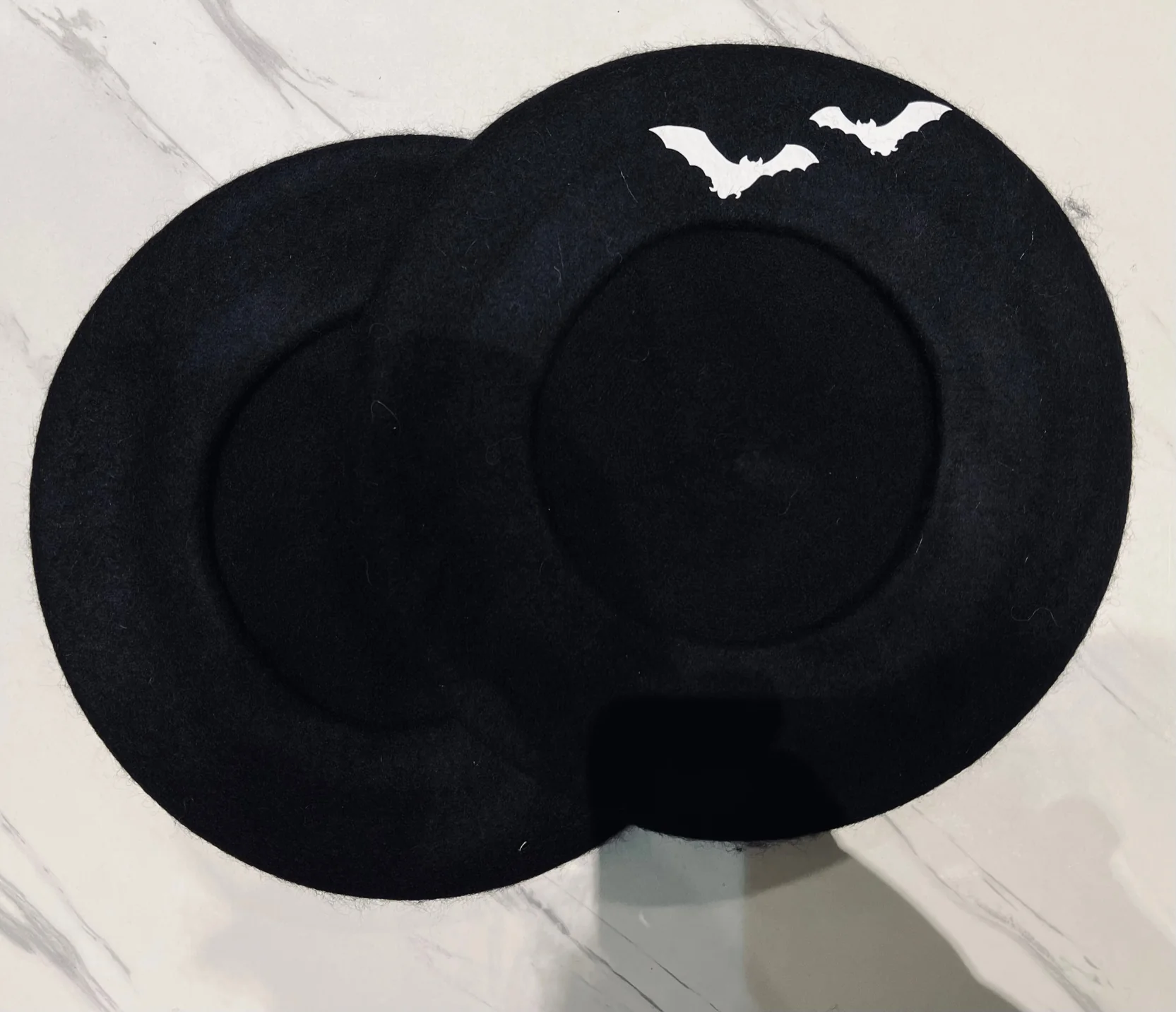 Vegan Beret - Wicked - B/W - Image 2