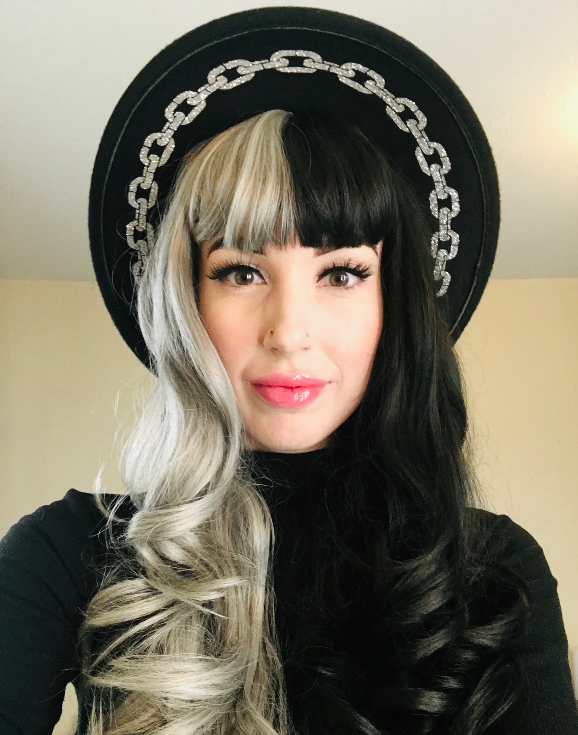 Vegan Felt Hat - Chain Link
